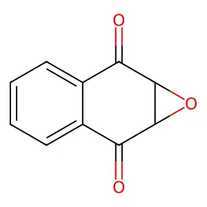 2,3-Epoxy-2,3-dihydro-1,4-naphthoquinone structure