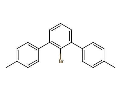 2'-Bromo-4,4''-dimethyl-(1,1',3',1'')terphenyl structure