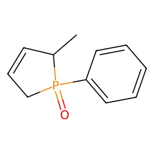 2-Methyl-1-phenyl-2,5-dihydro-1H-1lambda~5~-phosphol-1-one structure