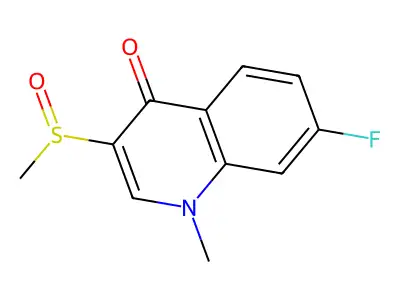 Flosequinan structure