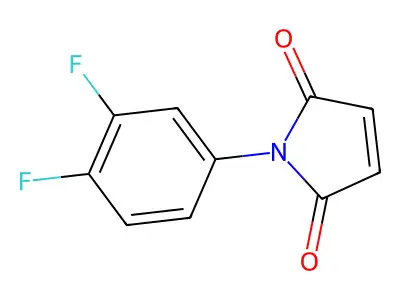 1-(3,4-Difluorophenyl)-1H-pyrrole-2,5-dione structure