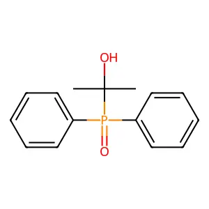 2-Diphenylphosphorylpropan-2-ol structure