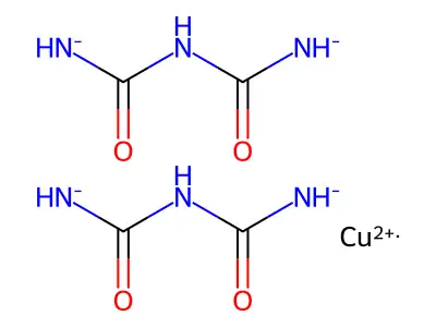 Copper azanidylcarbonylcarbamoylazanide structure