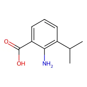 2-Amino-3-(propan-2-yl)benzoic acid structure