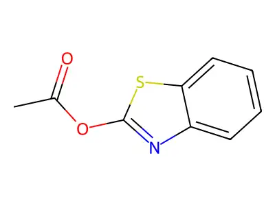 1,3-Benzothiazol-2-yl acetate structure