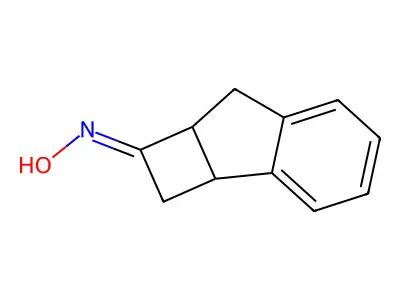 2,2a,7,7a-Tetrahydro-cyclobuta[a]inden-1-one oxime structure