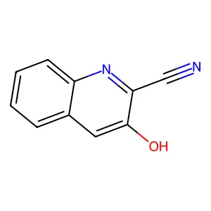 3-Hydroxyquinoline-2-carbonitrile structure