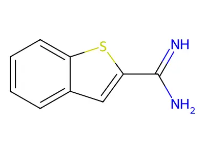 1-Benzothiophene-2-carboximidamide structure