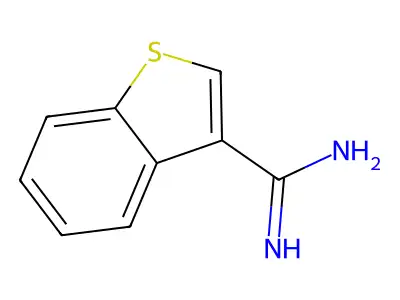 Benzo[b]thiophene-3-carboximidamide structure