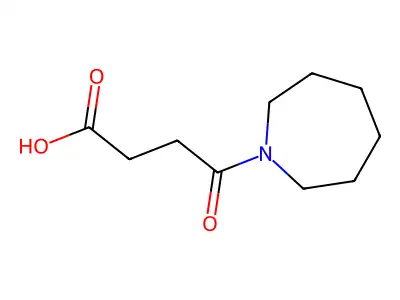 4-(Azepan-1-yl)-4-oxobutanoic acid structure