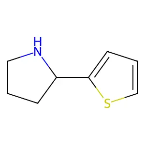(R)-2-(Thiophen-2-yl)pyrrolidine structure