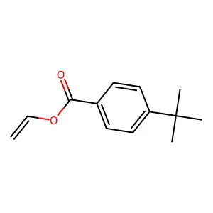 Vinyl 4-(1,1-dimethylethyl)benzoate structure