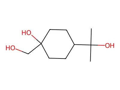 4-Menthane-1,7,8-triol structure