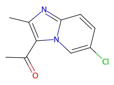 1-(6-Chloro-2-methylimidazo[1,2-a]pyridin-3-yl)ethanone structure
