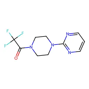 2,2,2-Trifluoro-1-(4-pyrimidin-2-ylpiperazinyl)ethan-1-one structure