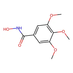 N-Hydroxy-3,4,5-trimethoxybenzamide structure