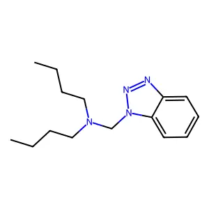 N,N-Dibutyl-1H-benzotriazole-1-methylamine structure