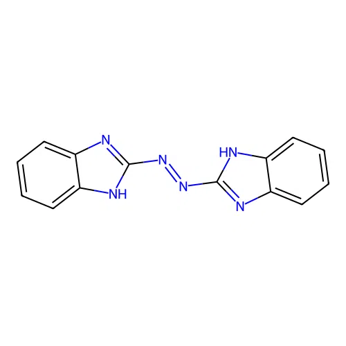 2,2'-Azobenzimidazole structure