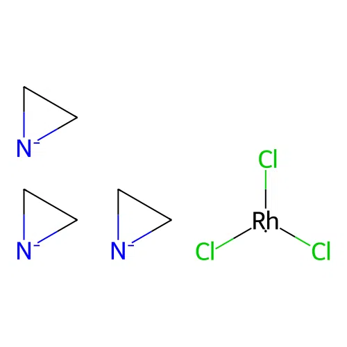 Azanidacyclopropane;trichlororhodium structure