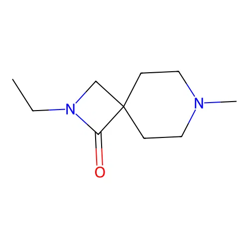 2-Ethyl-7-methyl-2,7-diazaspiro[3.5]nonan-3-one structure
