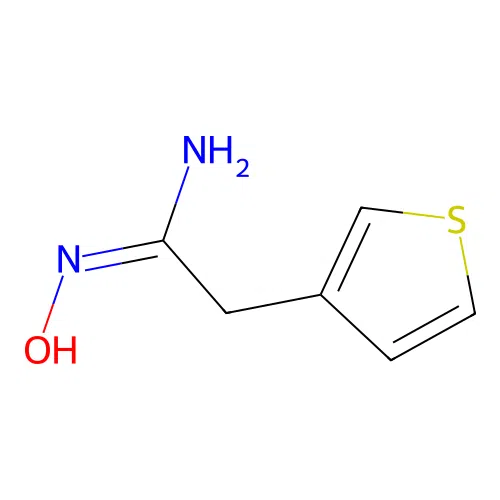 N-Hydroxy-2-thiophen-3-YL-acetamidine structure