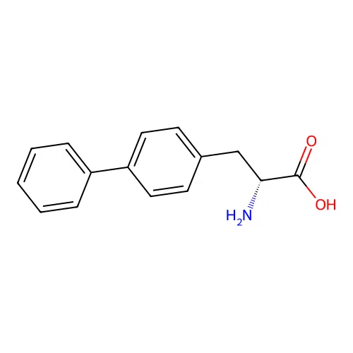 (2R)-2-Amino-3-((1,1'-biphenyl)-4-yl)propanoic acid structure