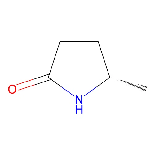 (5S)-5-Methyl-2-pyrrolidinone structure