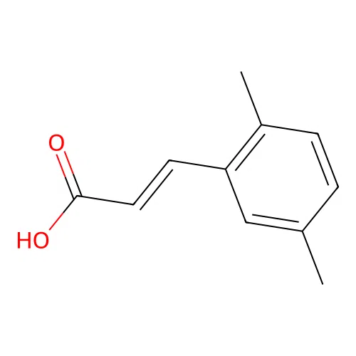 2,5-Dimethylcinnamic acid structure