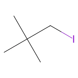 Propane, 1-iodo-2,2-dimethyl- structure