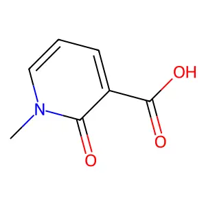 1-Methyl-2-oxo-1,2-dihydropyridine-3-carboxylic acid structure