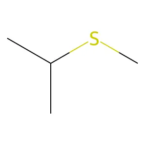 Isopropyl Methyl Sulfide structure