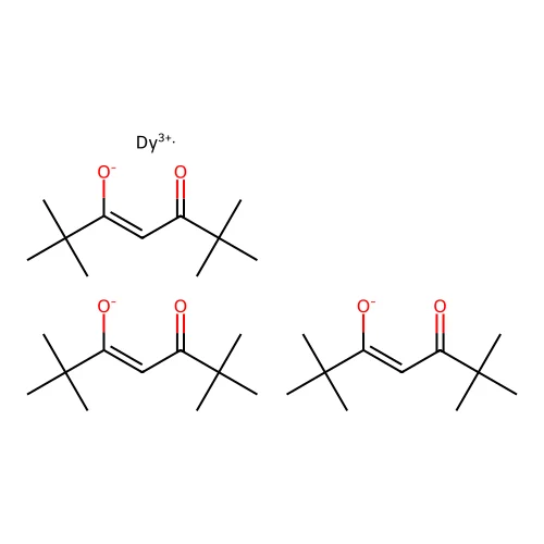 C33H57DyO6 structure