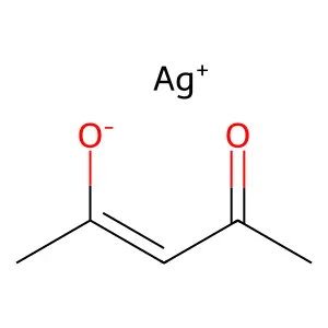 C5H7AgO2 structure