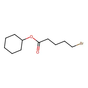 Cyclohexyl 5-bromopentanoate structure