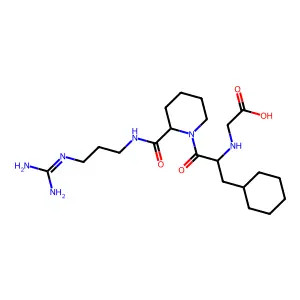 Inogatran structure