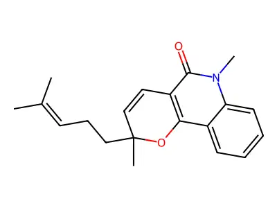Zanthosimuline structure