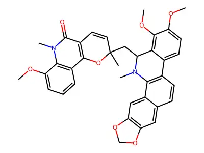 Simulanoquinoline structure