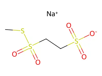Sodium (2-sulfonatoethyl)methanethiosulfonate structure