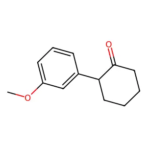 2-(3-Methoxyphenyl)cyclohexanone structure