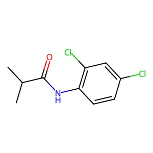 N-(2,4-dichlorophenyl)-2-methylpropanamide structure