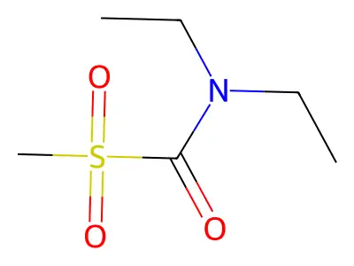 S-Methyl-N,N-diethylthiocarbamate Sulfone structure