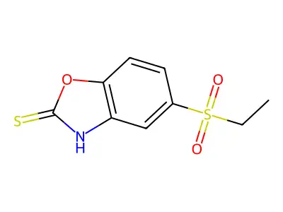 5-(Ethylsulfonyl)-1,3-benzoxazole-2-thiol structure