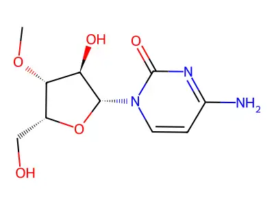 3'-O-Methylcytidine structure