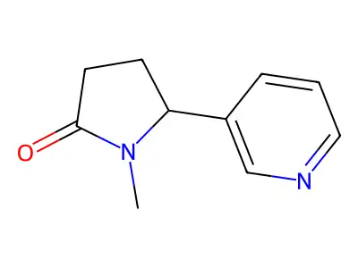 (+-)-Cotinine structure