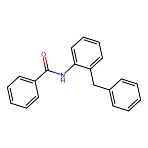N-(2-Benzylphenyl)benzamide structure