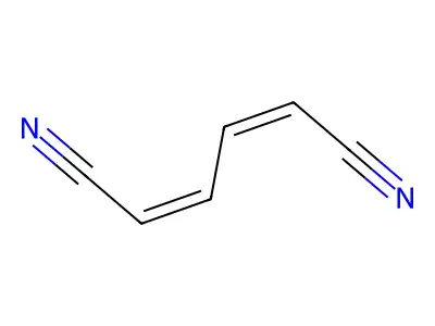 cis,cis-Mucononitrile structure