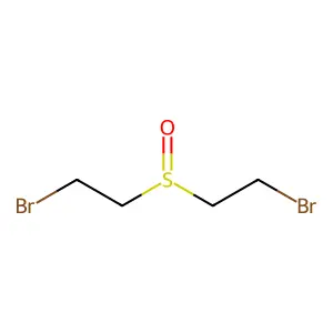 Bis(2-bromoethyl) sulfoxide structure