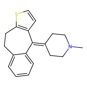 Pizotifen structure