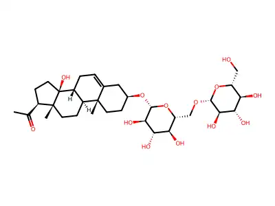 Carumbelloside I structure