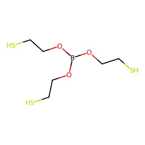 Ethanol, 2-mercapto-, 1,1',1''-triester with boric acid (H3BO3) structure